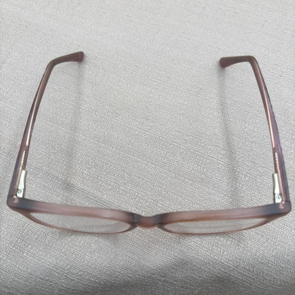 Enhance Rose Eyeglass Frames Women Medium Mauve Pink Excellent Dark Academia